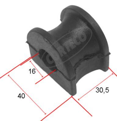 CORTECO 21652984 Mounting, stabiliser bar