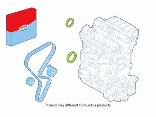 CORTECO 289120 Shaft Seal Set, engine