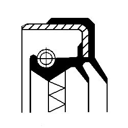 Shaft Seal, differential CORTECO 49357770