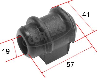 Mounting, stabiliser bar CORTECO 80000134