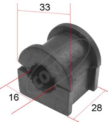 CORTECO 80000451 Mounting, stabiliser bar