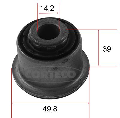 Mounting, control/trailing arm CORTECO 80005179