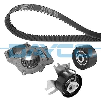 Water Pump & Timing Belt Kit DAYCO KTBWP4550