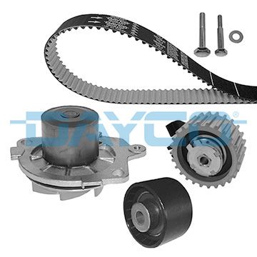 Water Pump & Timing Belt Kit DAYCO KTBWP4580