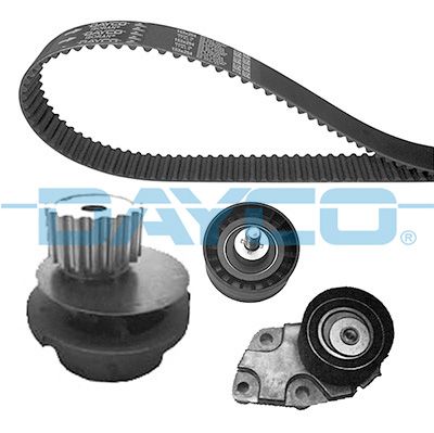 Water Pump & Timing Belt Kit DAYCO KTBWP5591