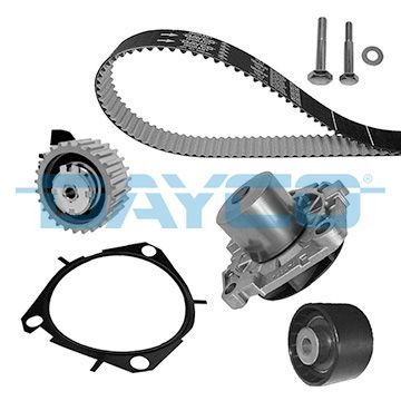 Water Pump & Timing Belt Kit DAYCO KTBWP7610