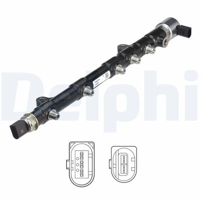 Distributor Pipe, fuel DELPHI 28252069