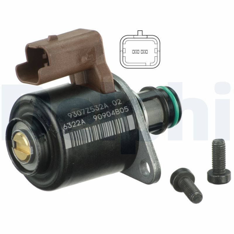 DELPHI 9109-927 Control Valve, fuel quantity (common rail system)