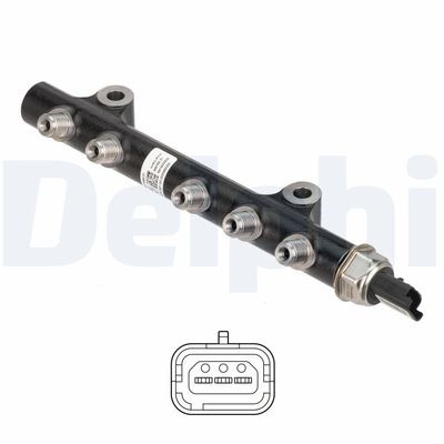 Distributor Pipe, fuel DELPHI 9144A290B