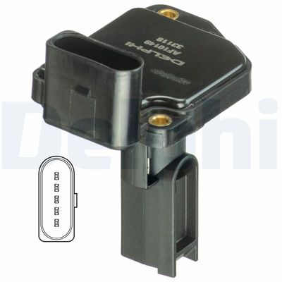 Mass Air Flow Sensor DELPHI AF10149-12B1