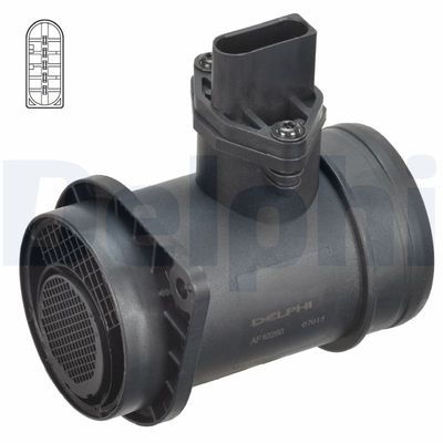 Mass Air Flow Sensor DELPHI AF10260-12B1