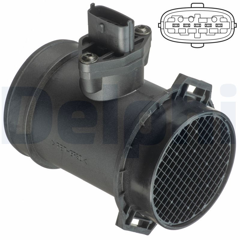 DELPHI AF10375-12B1 Mass Air Flow Sensor