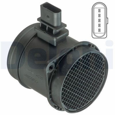 Mass Air Flow Sensor DELPHI AF10408-12B1