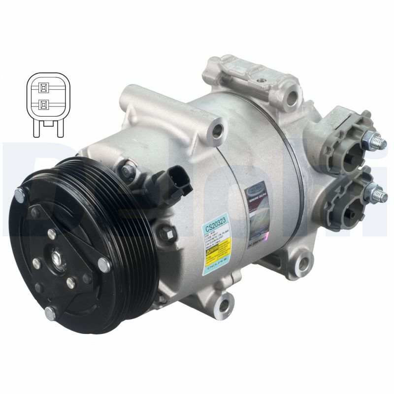 DELPHI CS20323 Compressor, air conditioning