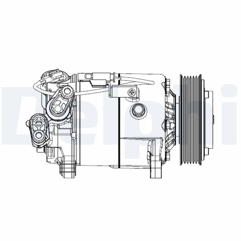 DELPHI CS20500 Compressor, air conditioning