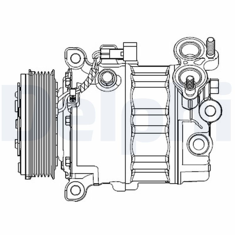 DELPHI CS20512 Compressor, air conditioning