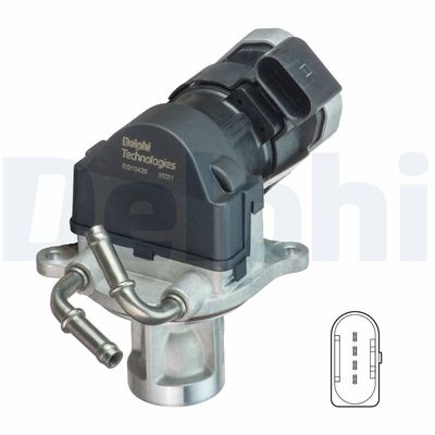 EGR Valve DELPHI EG10429-12B1