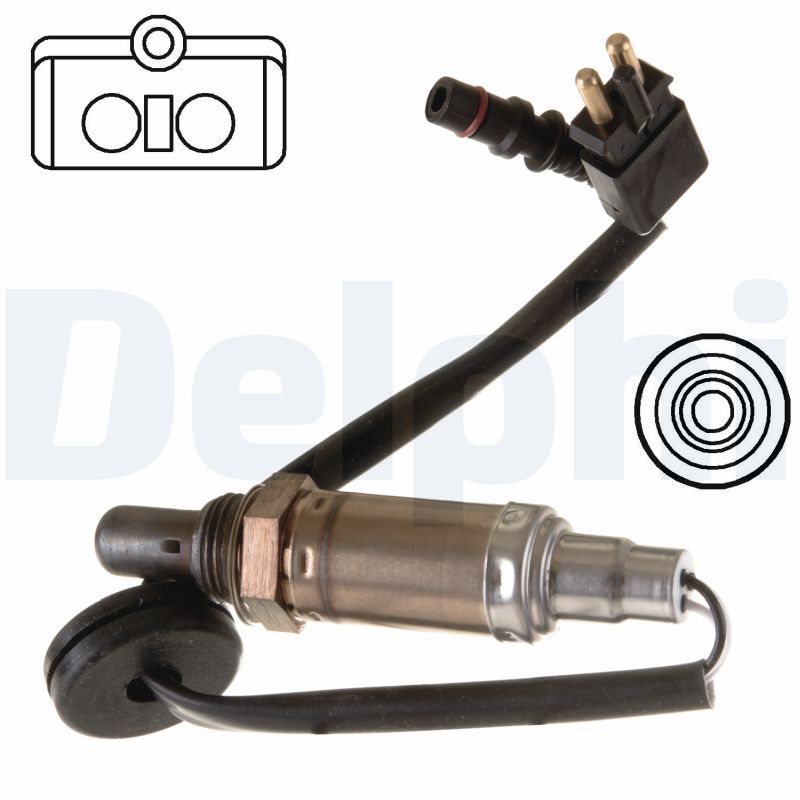 DELPHI ES10258-12B1 Lambda Sensor