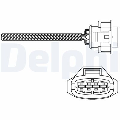 Lambda Sensor DELPHI ES10792-12B1