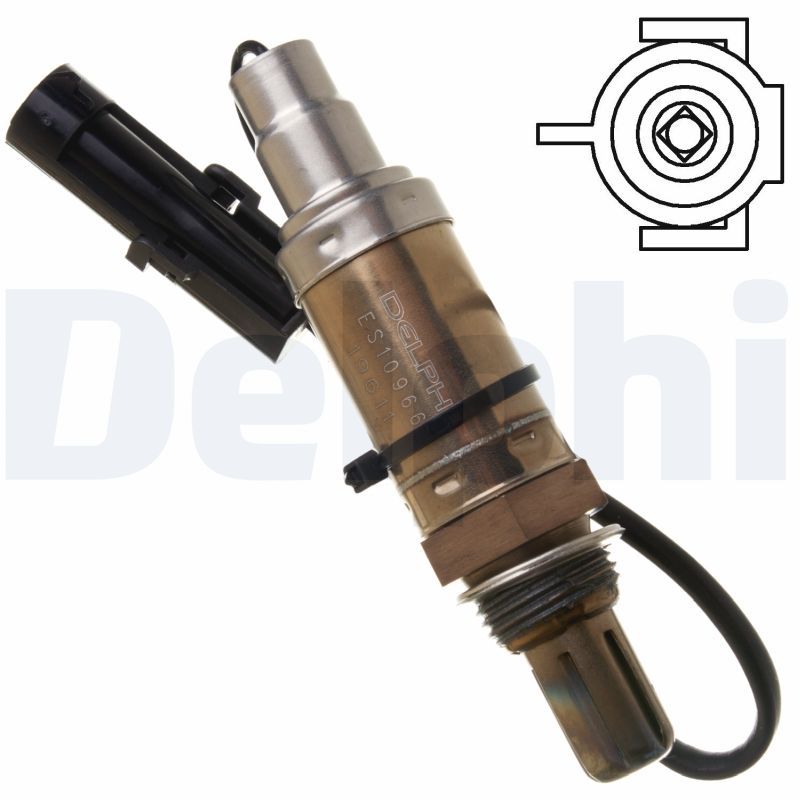 DELPHI ES10966-12B1 Lambda Sensor