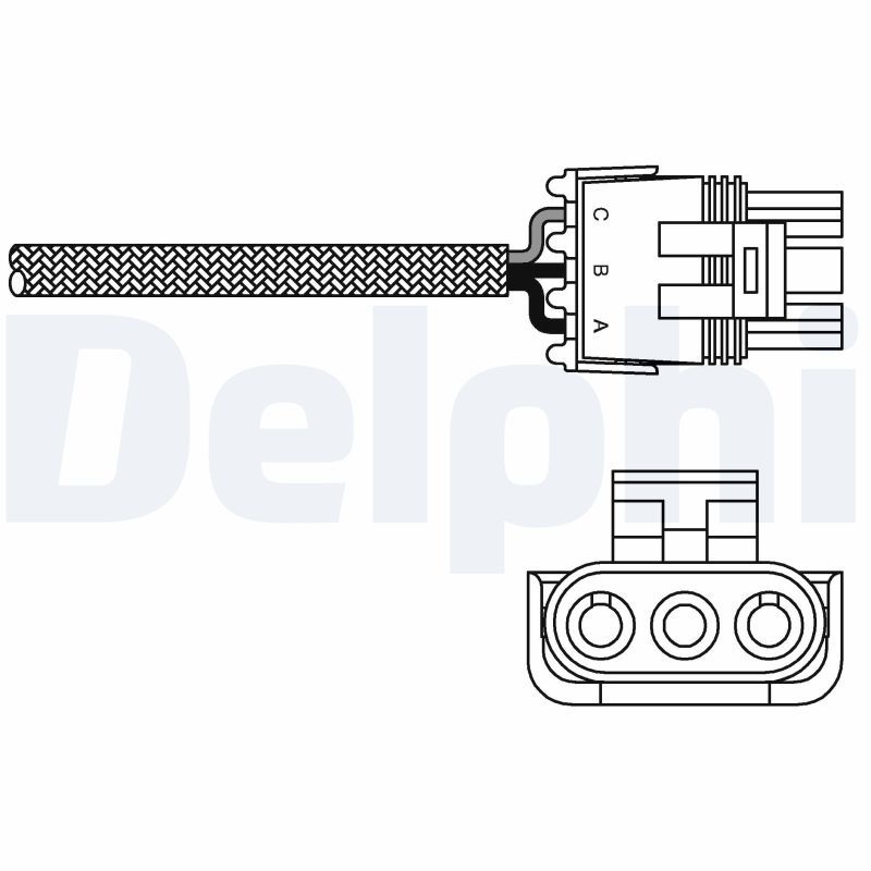 DELPHI ES10969-12B1 Lambda Sensor