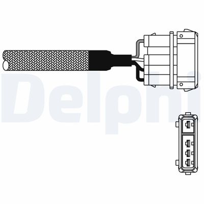 Lambda Sensor DELPHI ES10976-12B1