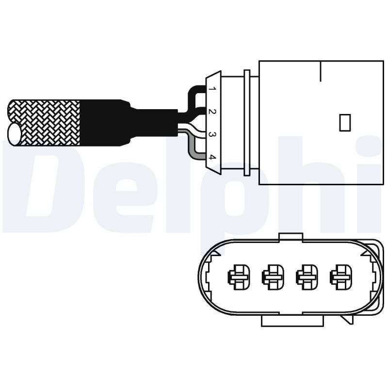 DELPHI ES10978-12B1 Lambda Sensor