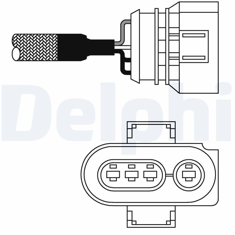 DELPHI ES10979-12B1 Lambda Sensor