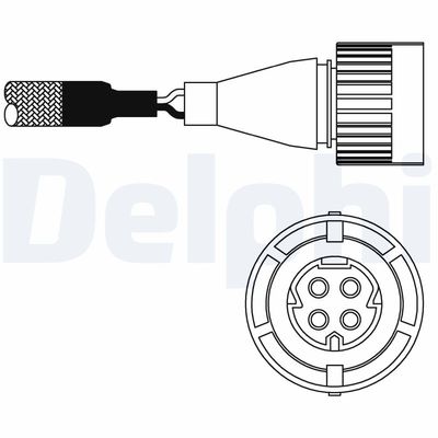 Lambda Sensor DELPHI ES10986-12B1