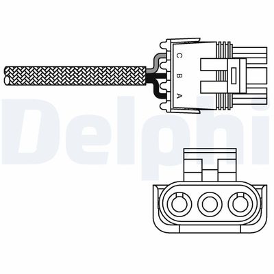 Lambda Sensor DELPHI ES10991-12B1