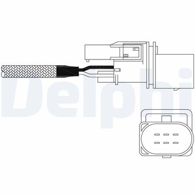 Lambda Sensor DELPHI ES11015-12B1