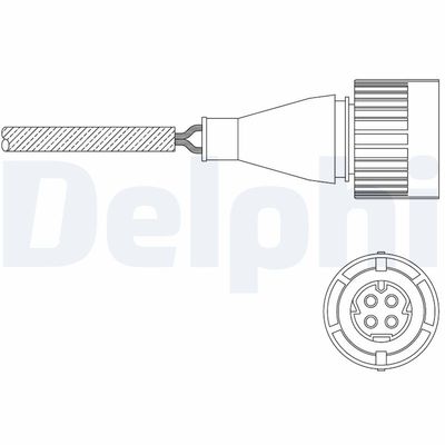 Lambda Sensor DELPHI ES11048-12B1