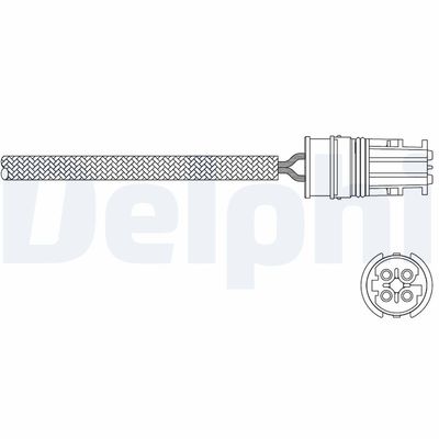 Lambda Sensor DELPHI ES11060-12B1