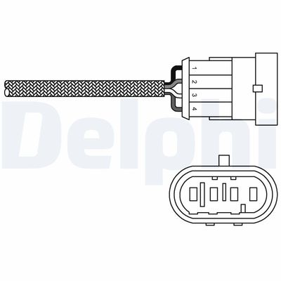 Lambda Sensor DELPHI ES20231-12B1