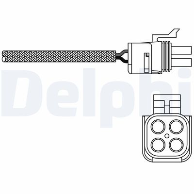 Lambda Sensor DELPHI ES20273-12B1