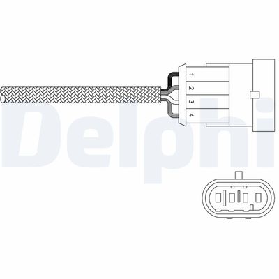 Lambda Sensor DELPHI ES20302-12B1