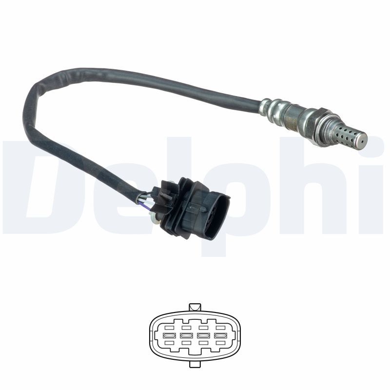 DELPHI ES20491-12B1 Lambda Sensor