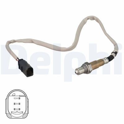 Lambda Sensor DELPHI ES21074-12B1