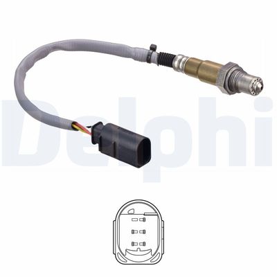 Lambda Sensor DELPHI ES21133-12B1