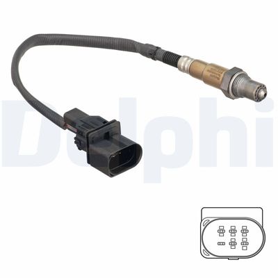 Lambda Sensor DELPHI ES21239-12B1