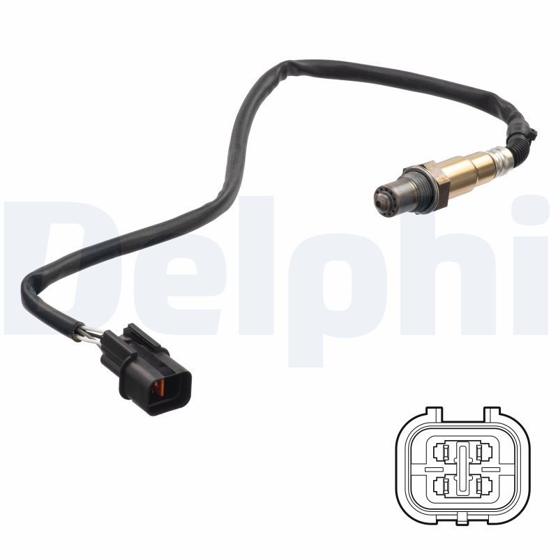 DELPHI ES21287-12B1 Lambda Sensor