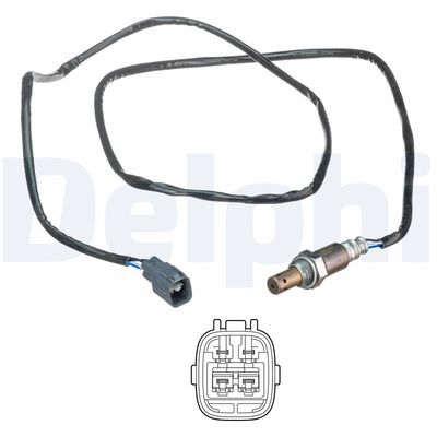 Lambda Sensor DELPHI ES21354-12B1