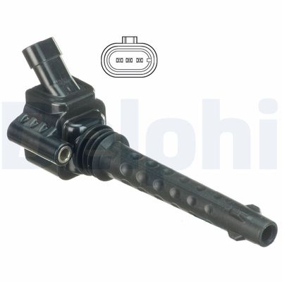 Ignition Coil DELPHI GN10528-12B1