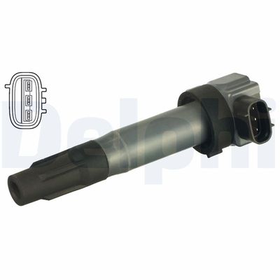 Ignition Coil DELPHI GN10530-12B1