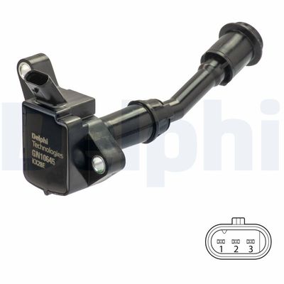 Ignition Coil DELPHI GN10645-12B1