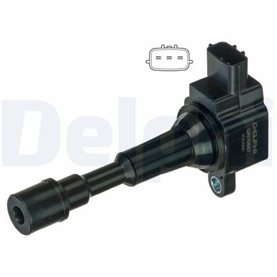 Ignition Coil DELPHI GN10697-12B1