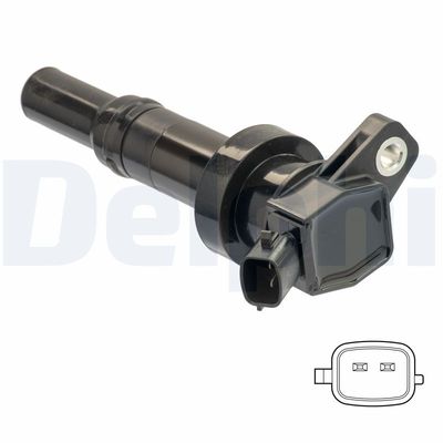 Ignition Coil DELPHI GN10826-12B1