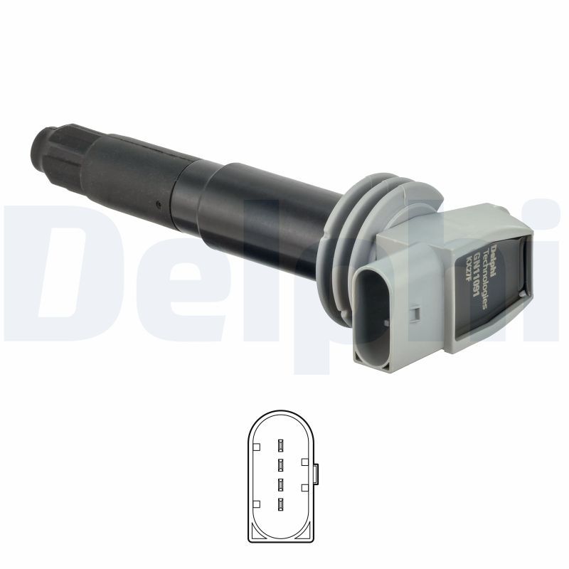 DELPHI GN11091-12B1 Ignition Coil