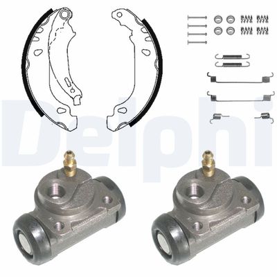 Brake Shoe Set DELPHI KP1060