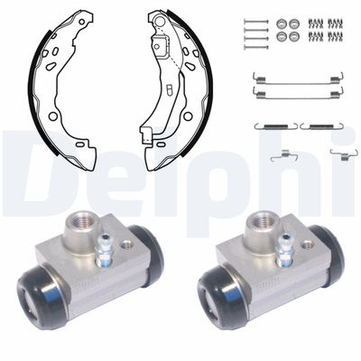 Brake Shoe Set DELPHI KP1077